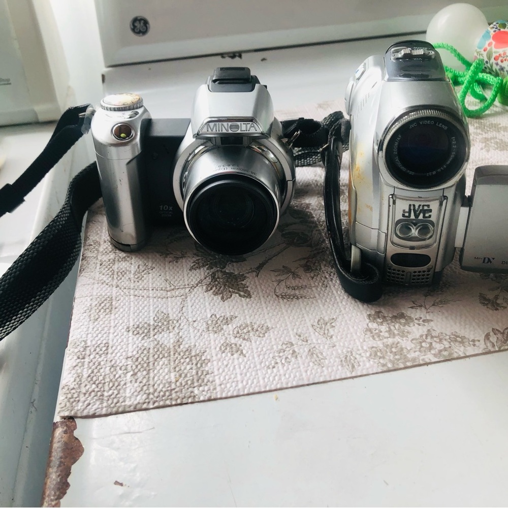 Silver Digital Camera - Compact Photo & Video